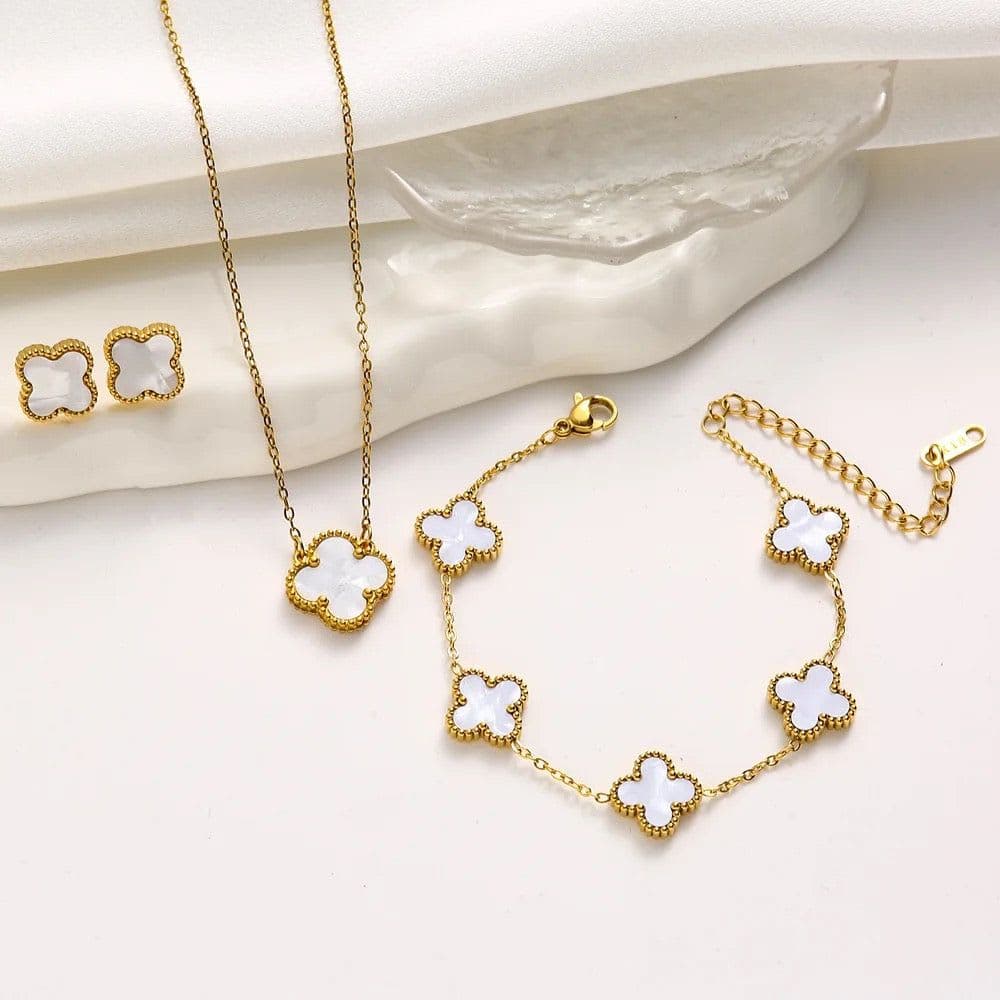 Clover Jewellery Set