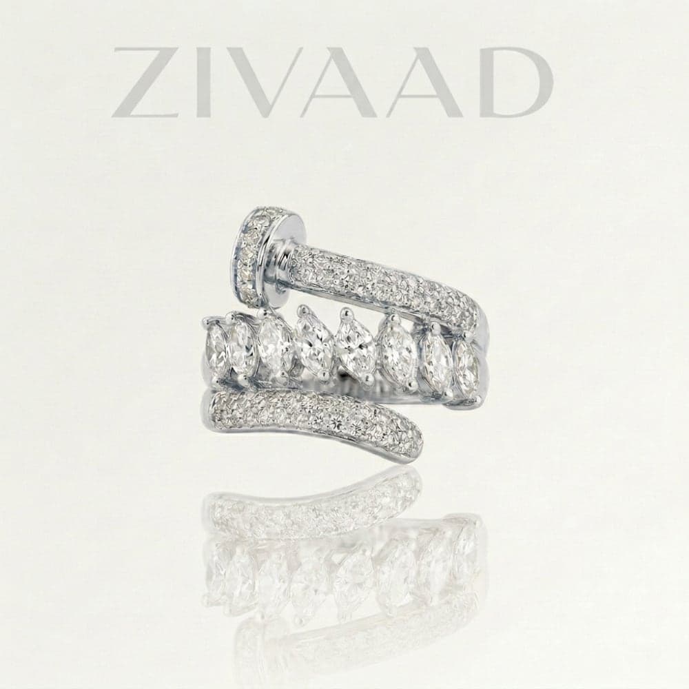 Elegant Multi-Layer Statement Ring